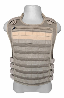 Capa Colete T�tico Modular - Close Tan - Ver Medidas