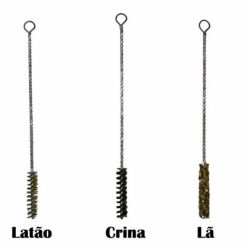 Kit 3 Escovas De Limpeza Armamento 38/380/357/9mm