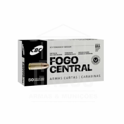 Munio CBC Calibre 9mm Luger Ogival 124gr Caixa 50un - Treina