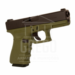 Pistola Glock G25 Calibre .380 Cano 4 Od Green