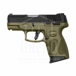 Pistola Taurus G2c Colors - Od Green - 9mm