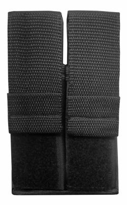 Porta Carregador Pistola - Duplo Modular - Preto