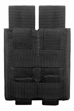 Porta Carregador Pistola - Duplo Modular - Preto