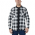 Camisa Invictus Lumberjack Summer Manga Longa - Preta / Branca / Verde