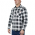 Camisa Invictus Lumberjack Summer Manga Longa - Preta / Branca / Verde