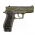 Pistola Taurus 58 HC Plus - Cerakote Od Green .380 ACP
